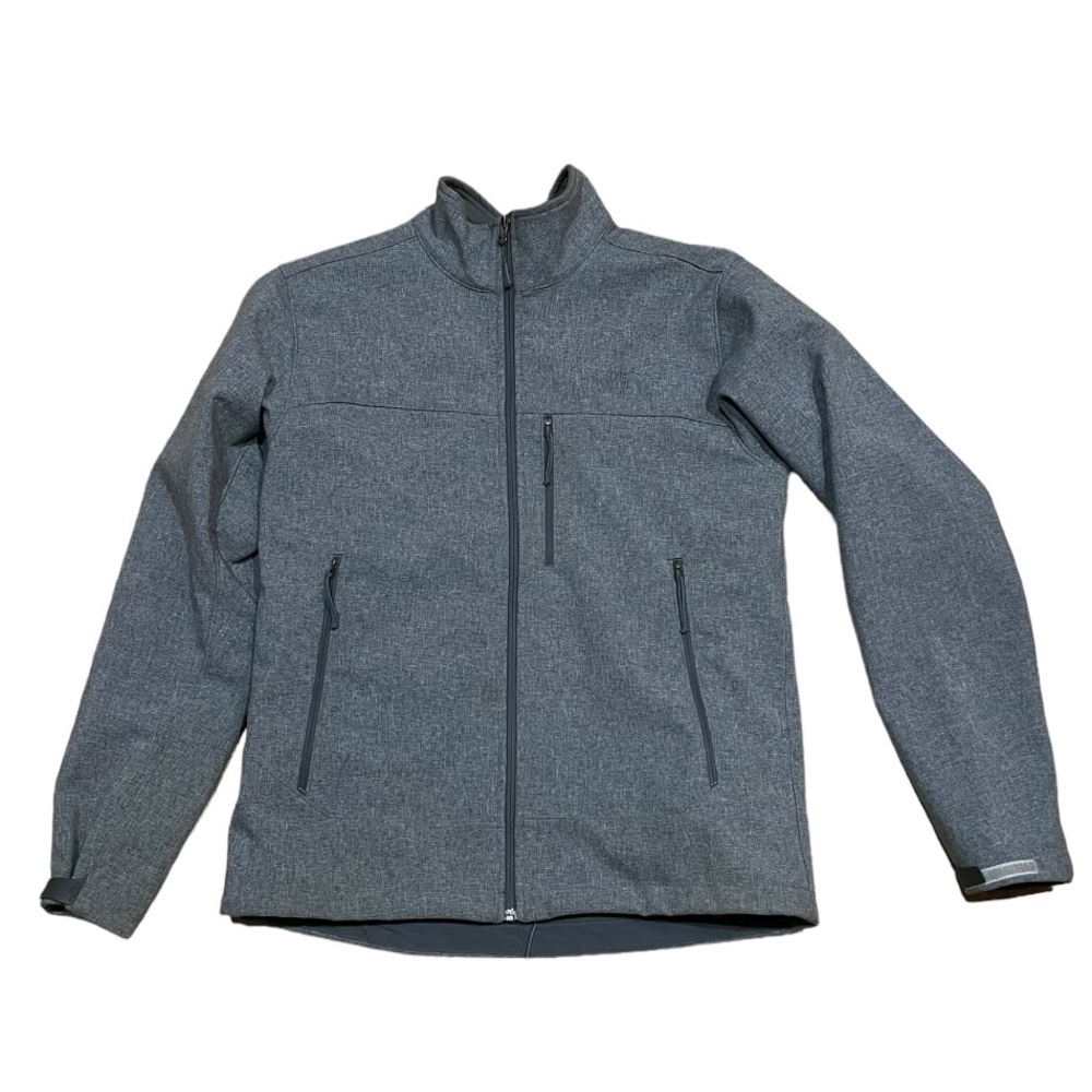 The North Face Mens M Ironton Jacket Full Zip Outerwear Coat Gray Lightweight